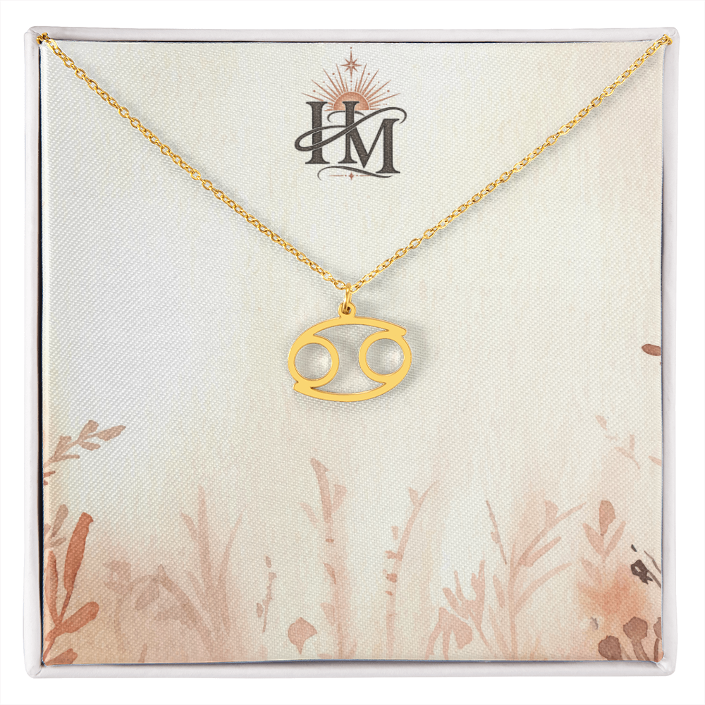 Her Zodiac Sign Necklace