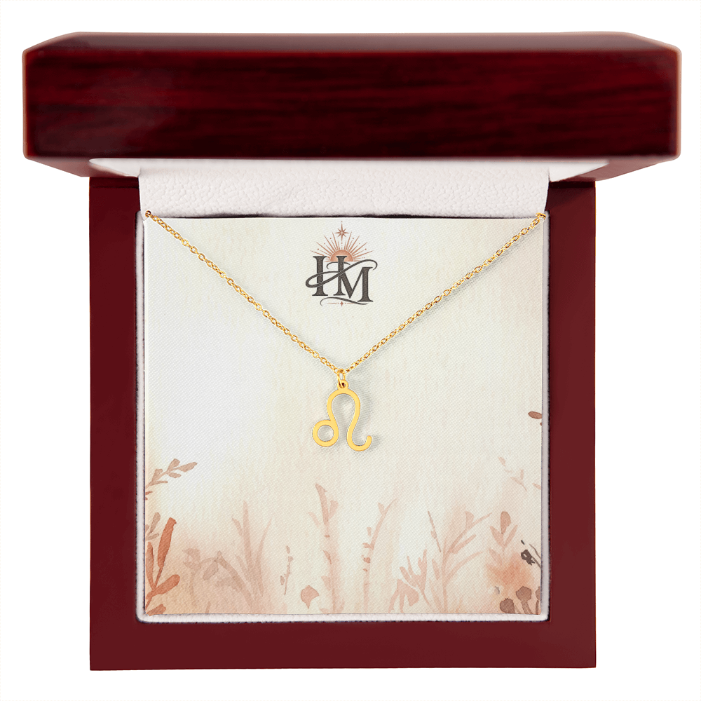 Her Zodiac Sign Necklace